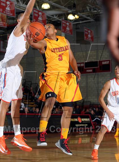 Thumbnail 1 in Bishop Gorman vs. Orange Lutheran (Nike Extravaganza) photogallery.