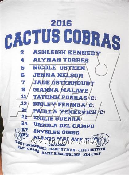 Thumbnail 1 in Cactus vs. Arcadia (AIA D2 Semifinal) photogallery.