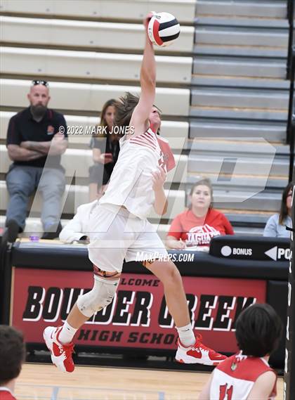 Thumbnail 2 in Boulder Creek vs. Westwood (AIA 6A Play-In) photogallery.