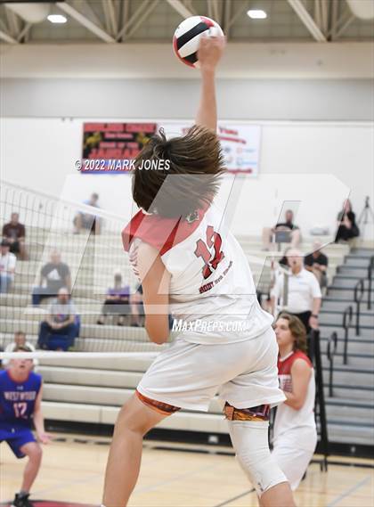 Thumbnail 1 in Boulder Creek vs. Westwood (AIA 6A Play-In) photogallery.