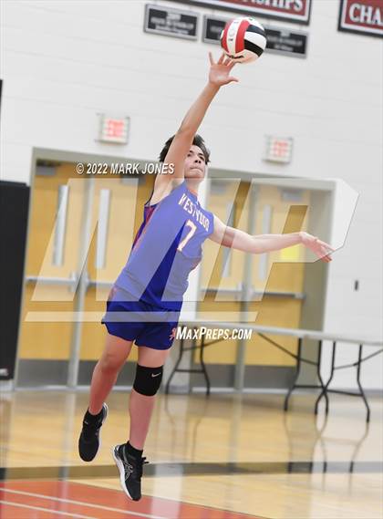 Thumbnail 2 in Boulder Creek vs. Westwood (AIA 6A Play-In) photogallery.