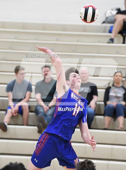 Thumbnail 2 in Boulder Creek vs. Westwood (AIA 6A Play-In) photogallery.