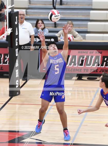 Thumbnail 2 in Boulder Creek vs. Westwood (AIA 6A Play-In) photogallery.