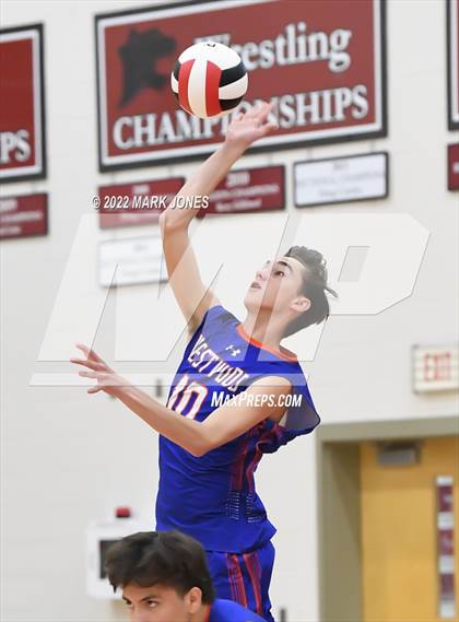 Thumbnail 2 in Boulder Creek vs. Westwood (AIA 6A Play-In) photogallery.