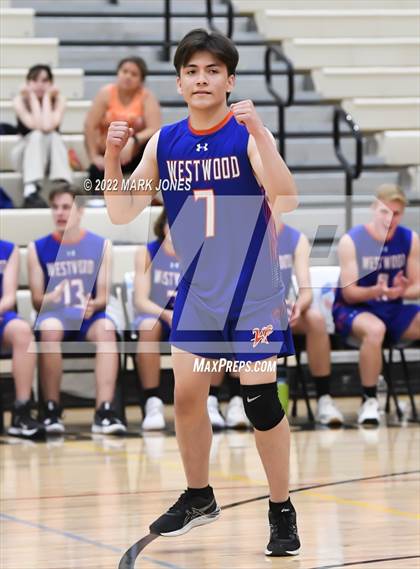 Thumbnail 2 in Boulder Creek vs. Westwood (AIA 6A Play-In) photogallery.
