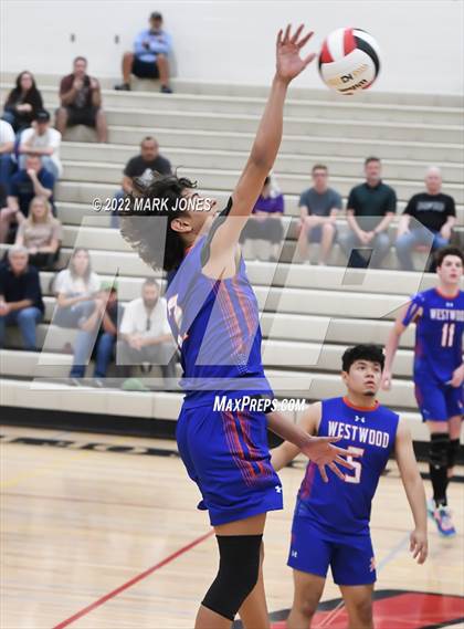 Thumbnail 2 in Boulder Creek vs. Westwood (AIA 6A Play-In) photogallery.