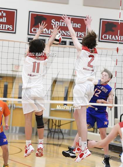 Thumbnail 2 in Boulder Creek vs. Westwood (AIA 6A Play-In) photogallery.