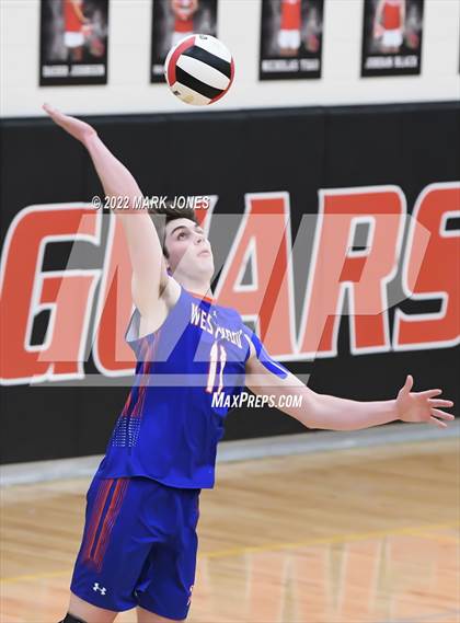 Thumbnail 2 in Boulder Creek vs. Westwood (AIA 6A Play-In) photogallery.
