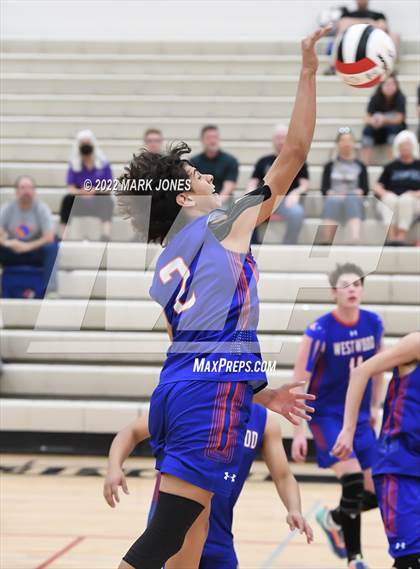 Thumbnail 1 in Boulder Creek vs. Westwood (AIA 6A Play-In) photogallery.
