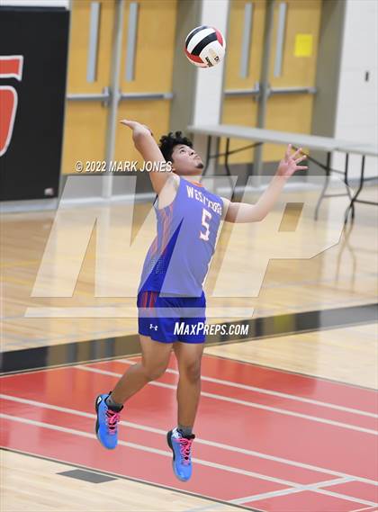Thumbnail 2 in Boulder Creek vs. Westwood (AIA 6A Play-In) photogallery.