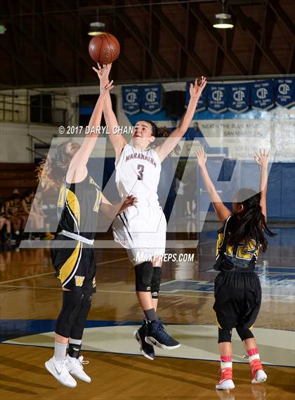 Thumbnail 2 in Maranatha vs Whitney (San Marino Tournament) photogallery.