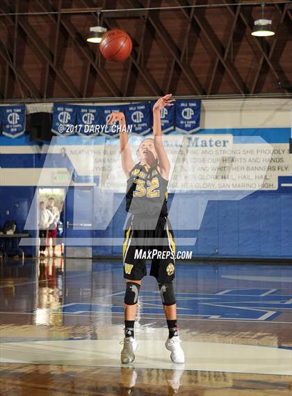 Thumbnail 2 in Maranatha vs Whitney (San Marino Tournament) photogallery.