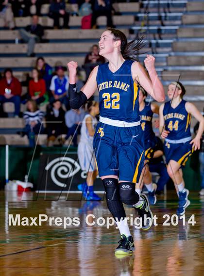 Thumbnail 1 in Bishop Kearney vs. Notre Dame (NYSPHSAA Class B Final) photogallery.