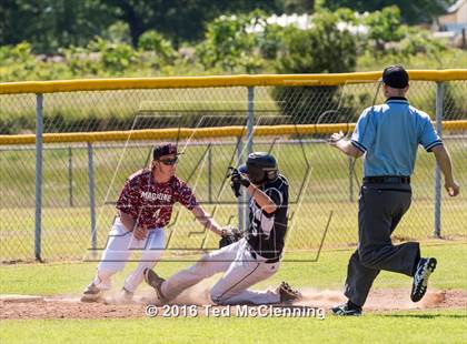 Thumbnail 1 in Magazine vs. Bigelow (AAA 2A -Regional Playoff) photogallery.