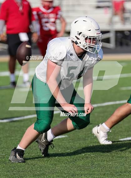 Thumbnail 1 in Hico vs Santo (scrimmage) photogallery.