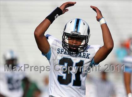 Thumbnail 1 in Spain Park vs. Grayson (Progressive Football Challenge) photogallery.