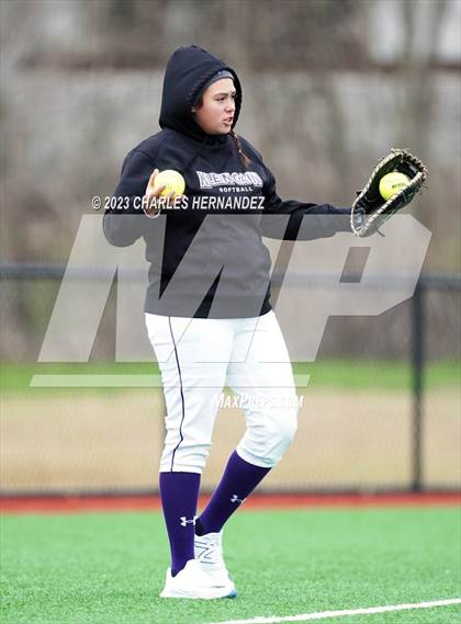 Thumbnail 1 in Pasadena Memorial vs Klein Cain (NFCA Texas Leadoff Classic) photogallery.