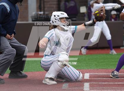 Thumbnail 2 in Pasadena Memorial vs Klein Cain (NFCA Texas Leadoff Classic) photogallery.