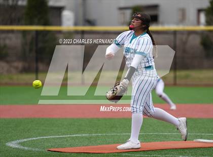 Thumbnail 1 in Pasadena Memorial vs Klein Cain (NFCA Texas Leadoff Classic) photogallery.