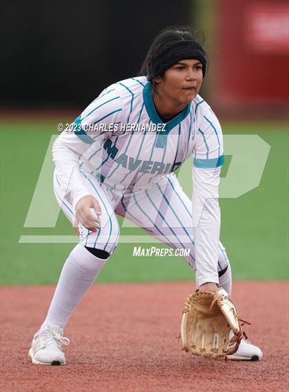 Thumbnail 2 in Pasadena Memorial vs Klein Cain (NFCA Texas Leadoff Classic) photogallery.