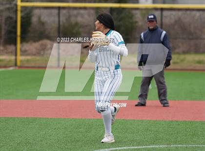 Thumbnail 2 in Pasadena Memorial vs Klein Cain (NFCA Texas Leadoff Classic) photogallery.