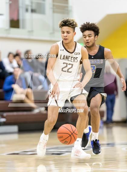 Thumbnail 3 in Saint Francis v Newark Memorial (Joe Schram Holiday Tournament) photogallery.