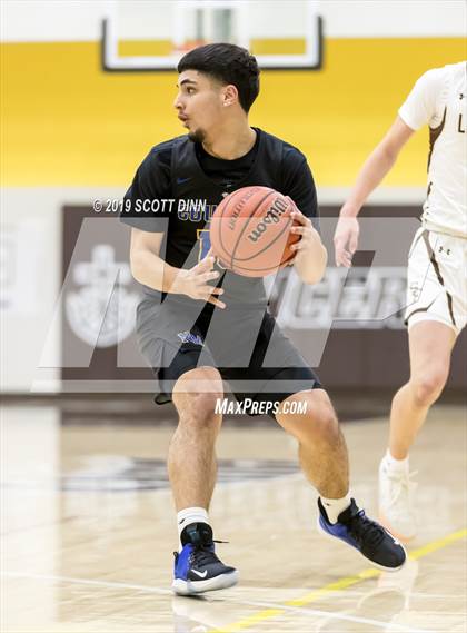 Thumbnail 3 in Saint Francis v Newark Memorial (Joe Schram Holiday Tournament) photogallery.