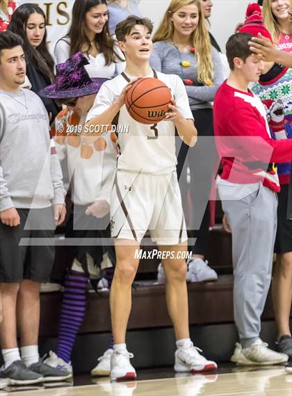 Thumbnail 3 in Saint Francis v Newark Memorial (Joe Schram Holiday Tournament) photogallery.