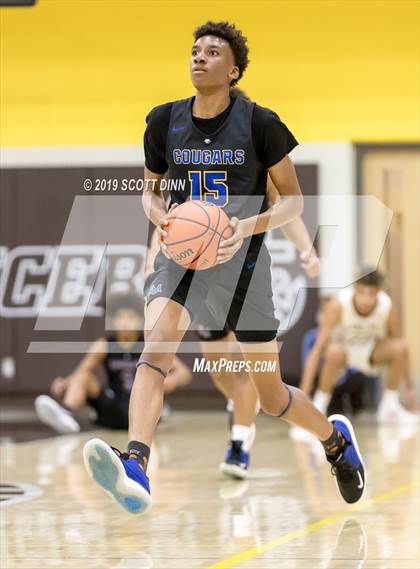Thumbnail 3 in Saint Francis v Newark Memorial (Joe Schram Holiday Tournament) photogallery.