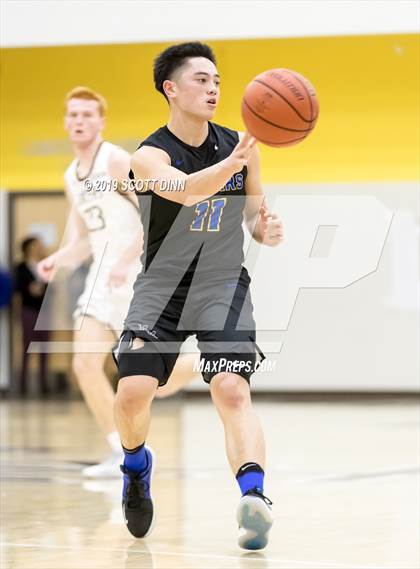 Thumbnail 2 in Saint Francis v Newark Memorial (Joe Schram Holiday Tournament) photogallery.
