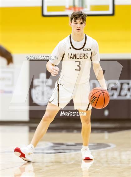 Thumbnail 2 in Saint Francis v Newark Memorial (Joe Schram Holiday Tournament) photogallery.
