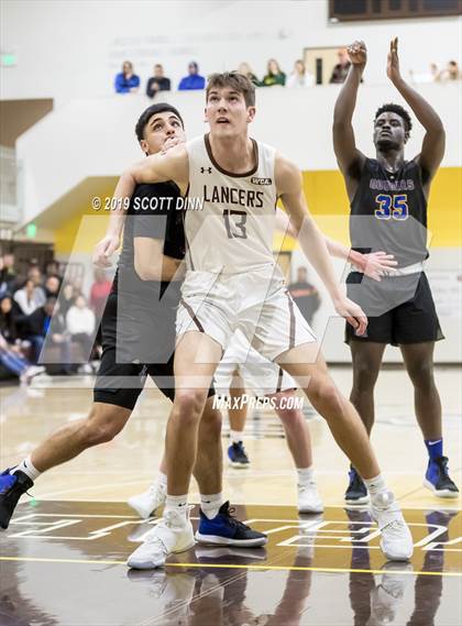 Thumbnail 1 in Saint Francis v Newark Memorial (Joe Schram Holiday Tournament) photogallery.