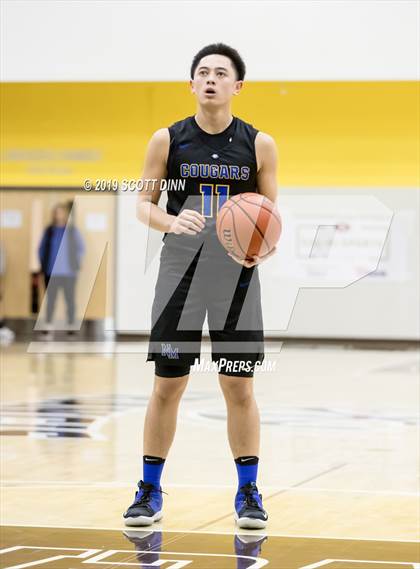Thumbnail 1 in Saint Francis v Newark Memorial (Joe Schram Holiday Tournament) photogallery.