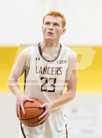 Thumbnail 2 in Saint Francis v Newark Memorial (Joe Schram Holiday Tournament) photogallery.