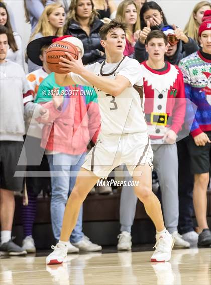 Thumbnail 2 in Saint Francis v Newark Memorial (Joe Schram Holiday Tournament) photogallery.