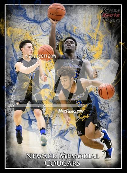 Thumbnail 1 in Saint Francis v Newark Memorial (Joe Schram Holiday Tournament) photogallery.