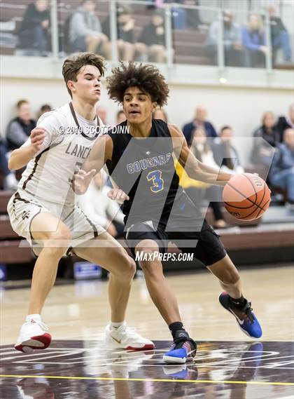 Thumbnail 2 in Saint Francis v Newark Memorial (Joe Schram Holiday Tournament) photogallery.