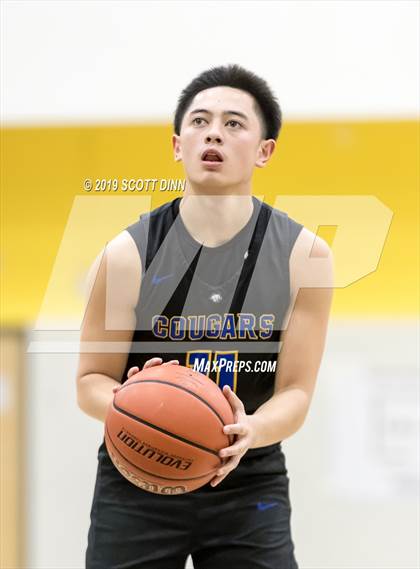 Thumbnail 3 in Saint Francis v Newark Memorial (Joe Schram Holiday Tournament) photogallery.