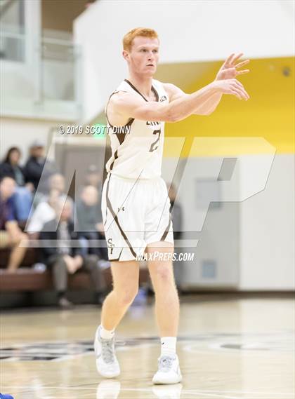 Thumbnail 2 in Saint Francis v Newark Memorial (Joe Schram Holiday Tournament) photogallery.