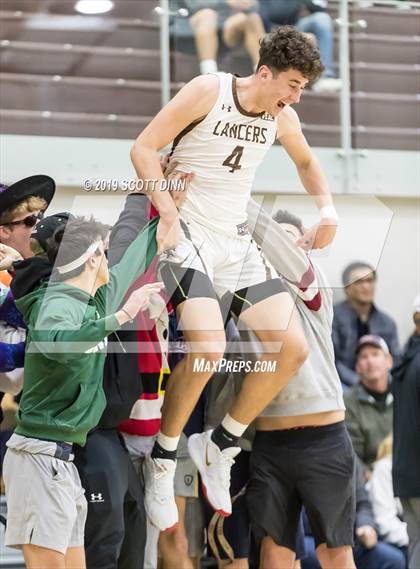 Thumbnail 3 in Saint Francis v Newark Memorial (Joe Schram Holiday Tournament) photogallery.