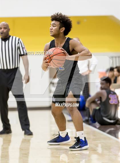 Thumbnail 2 in Saint Francis v Newark Memorial (Joe Schram Holiday Tournament) photogallery.