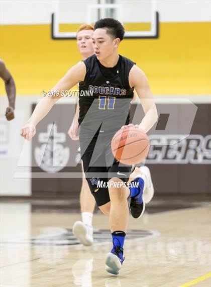 Thumbnail 3 in Saint Francis v Newark Memorial (Joe Schram Holiday Tournament) photogallery.