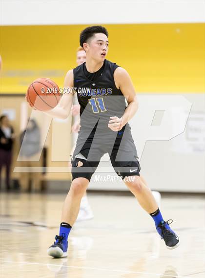 Thumbnail 1 in Saint Francis v Newark Memorial (Joe Schram Holiday Tournament) photogallery.