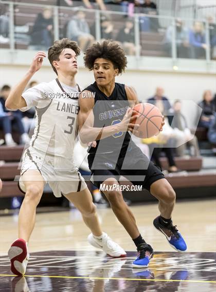 Thumbnail 3 in Saint Francis v Newark Memorial (Joe Schram Holiday Tournament) photogallery.