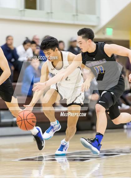 Thumbnail 2 in Saint Francis v Newark Memorial (Joe Schram Holiday Tournament) photogallery.