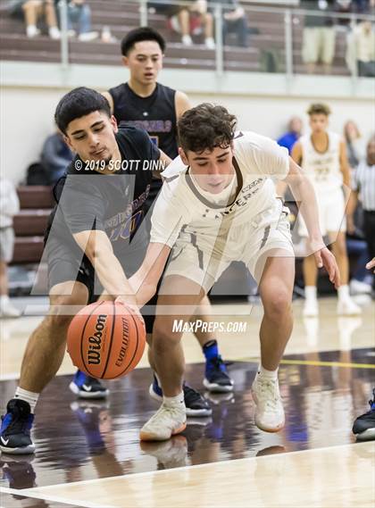 Thumbnail 1 in Saint Francis v Newark Memorial (Joe Schram Holiday Tournament) photogallery.