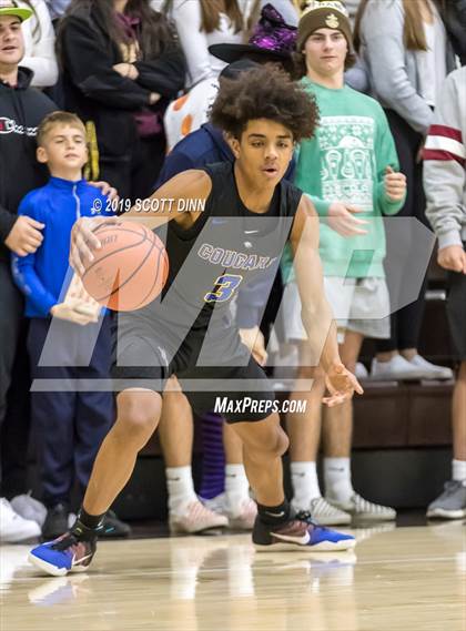 Thumbnail 2 in Saint Francis v Newark Memorial (Joe Schram Holiday Tournament) photogallery.