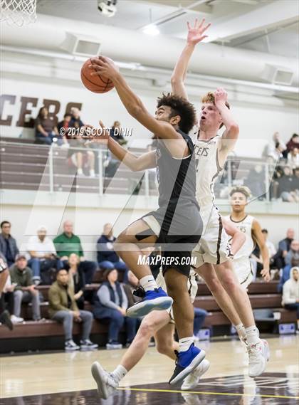Thumbnail 1 in Saint Francis v Newark Memorial (Joe Schram Holiday Tournament) photogallery.