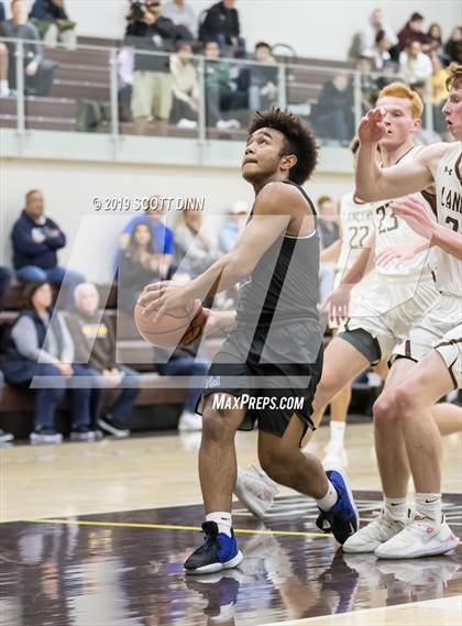 Thumbnail 2 in Saint Francis v Newark Memorial (Joe Schram Holiday Tournament) photogallery.