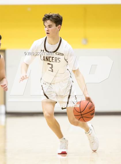 Thumbnail 1 in Saint Francis v Newark Memorial (Joe Schram Holiday Tournament) photogallery.